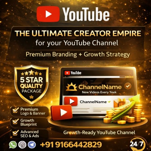 Ultimate YouTube Branding and Growth Services