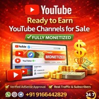 Ready to Earn YouTube Channels for Sale