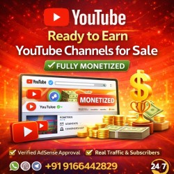 Ready to Earn YouTube Channels for Sale