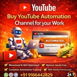 Buy youtube automation channel