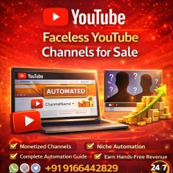 Faceless YouTube Channels for Sale