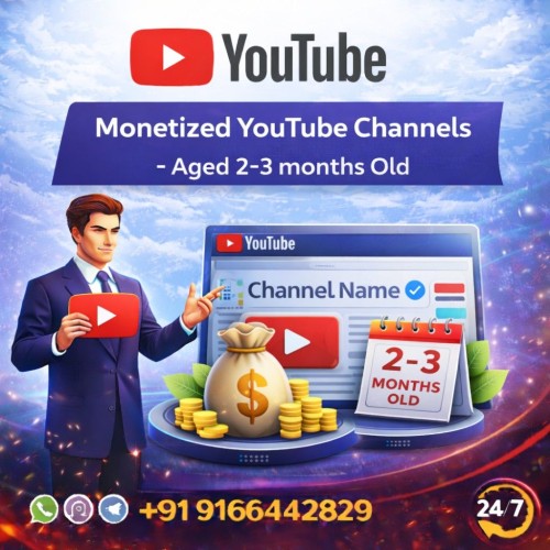 Aged YouTube Channels for Sale