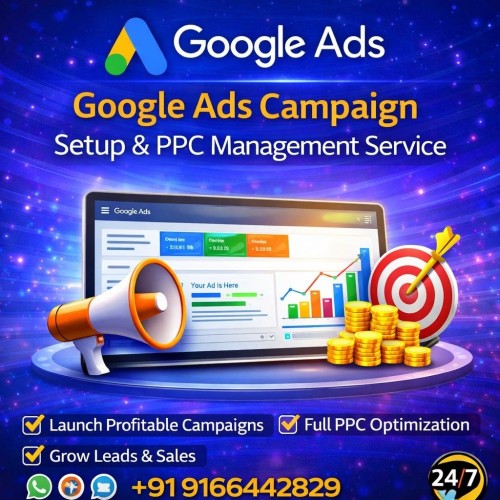 Google Ads Campaign Setup & PPC Management Service