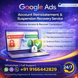 Google Ads Account Reinstatement & Suspension Recovery Service