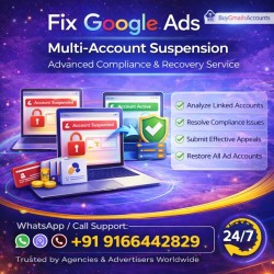 Fix Google Ads Multi-Account Suspension - Advanced Compliance & Recovery Service