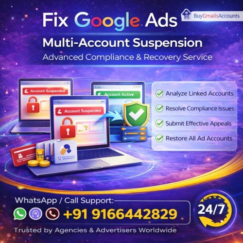 Fix Google Ads Multi-Account Suspension - Advanced Compliance & Recovery Service Fix Google Ads Multi-Account Suspension - Advanced Compliance & Recovery Service