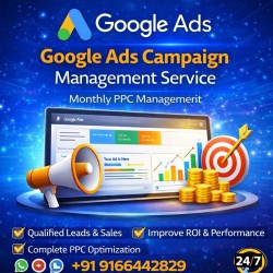 Google Ads Campaign Management Service (Monthly PPC Management)
