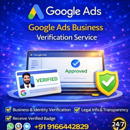 Google Ads Business advertiser Verification Service