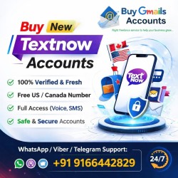 Buy New TextNow Accounts – Verified & Ready-to-Use Accounts
